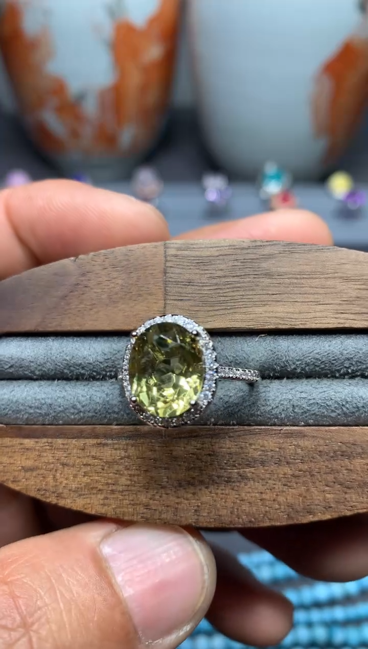 【闪购商品】水晶戒指未镶嵌W10（随机性发货只发一单）