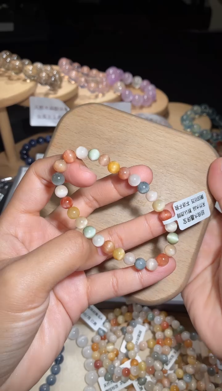 未镶嵌手链水晶40号多样性发一Z 6+