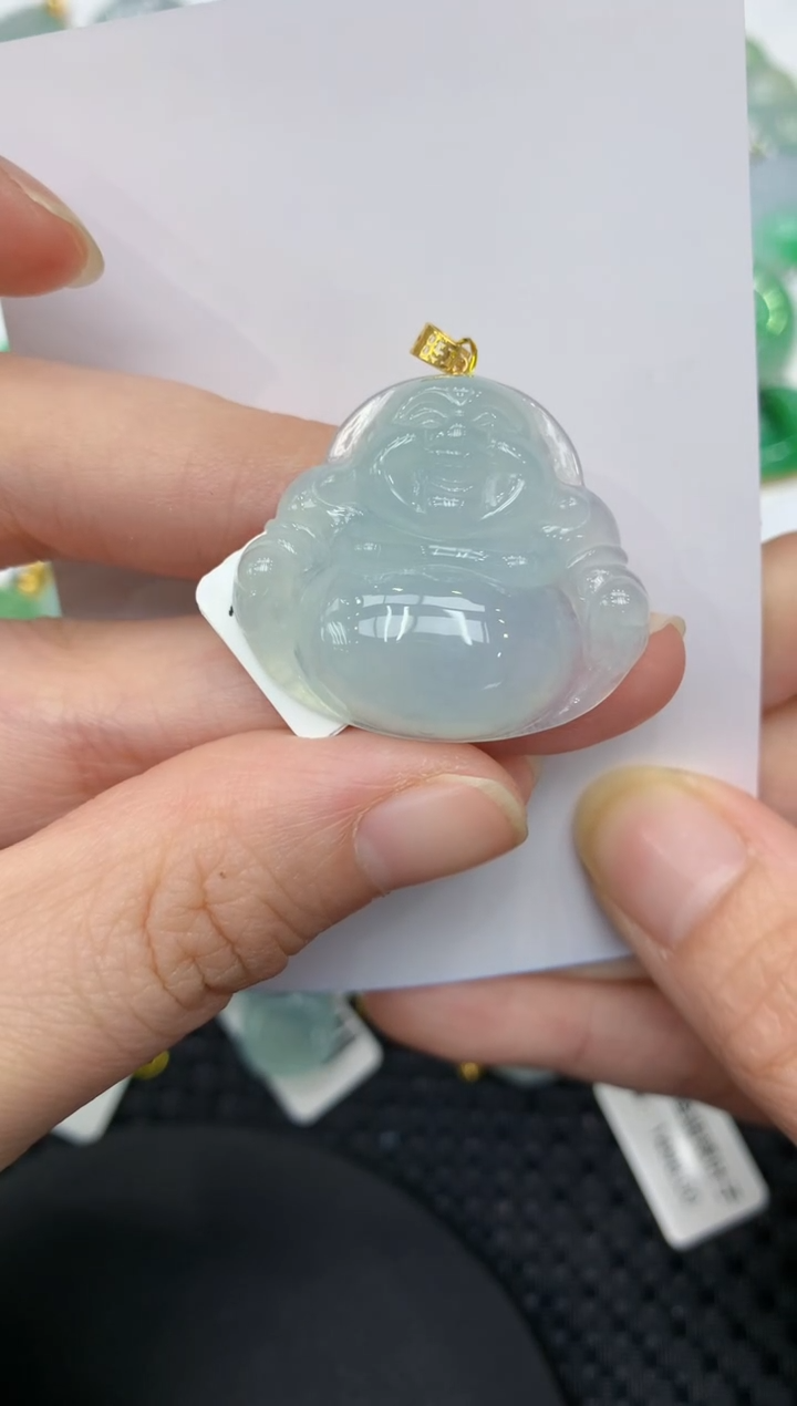 【闪购商品】翡翠颈饰18K金镶嵌11111111