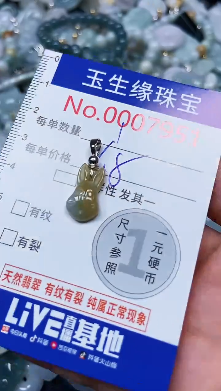 【闪购商品】翡翠颈饰未镶嵌闪购00007951