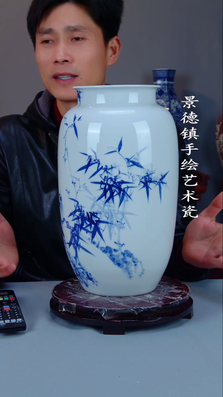 摆件陶瓷景德镇手工手绘陶瓷摆件13
