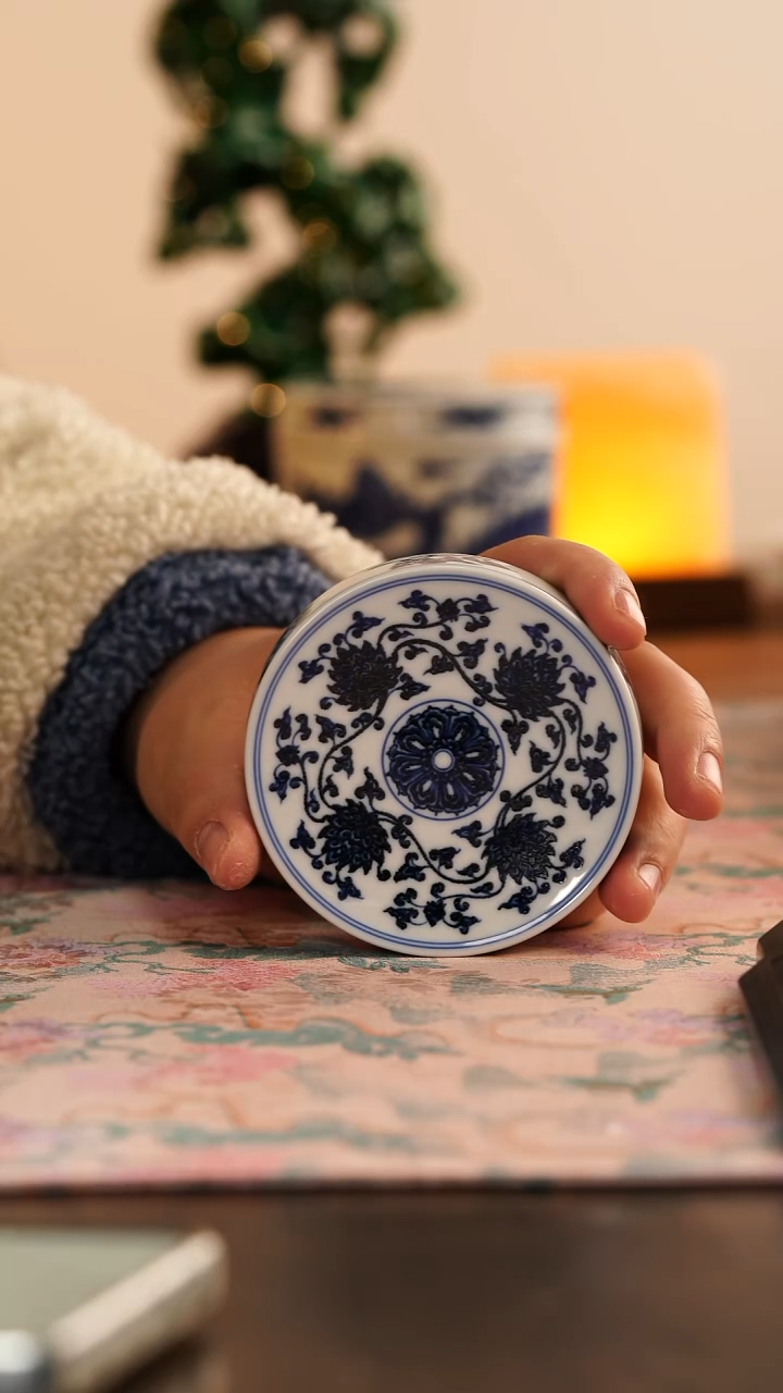 【闪购商品】松风馆缠枝莲盖置