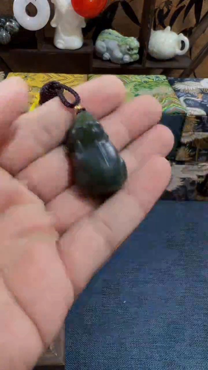 未镶嵌和田玉挂件和田 切么貔貅挂坠（云石间臻品）