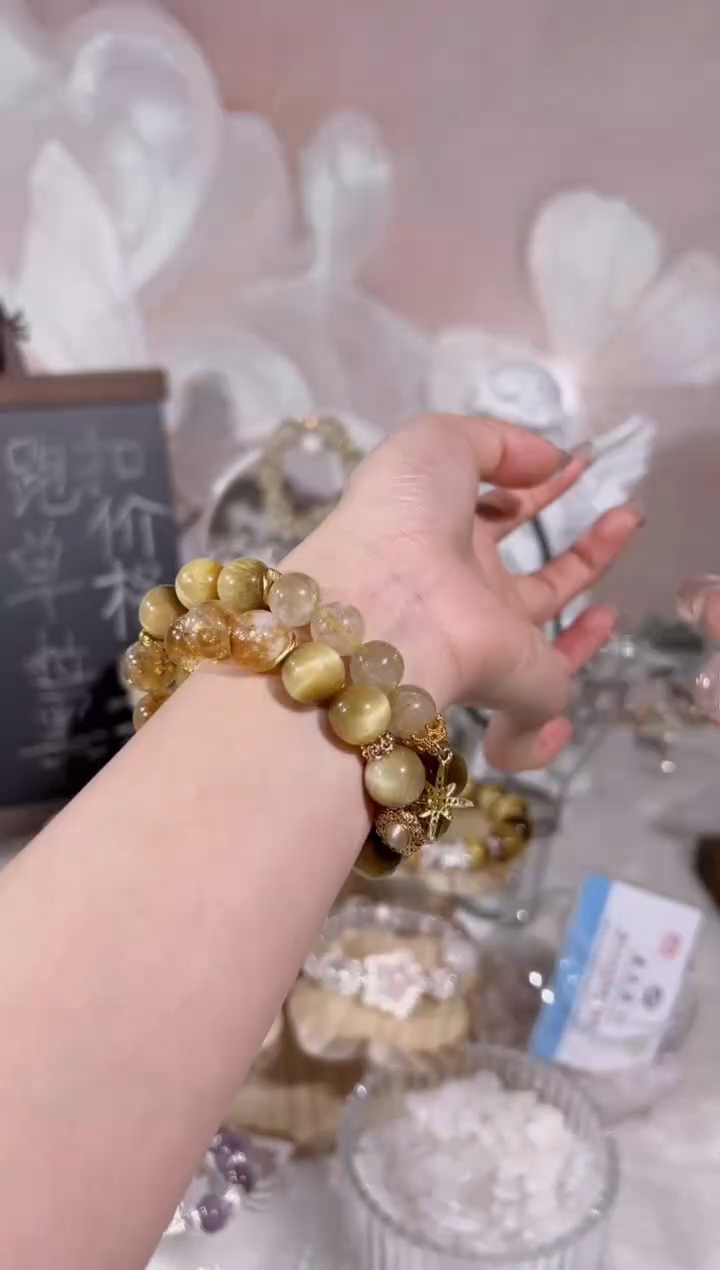 【闪购商品】水晶手链未镶嵌天然水晶默认微瑕 多样性发货发其一