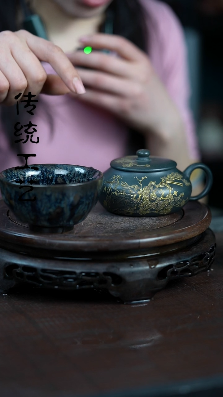 【闪购商品】紫砂茶壶原矿全手17+杯子