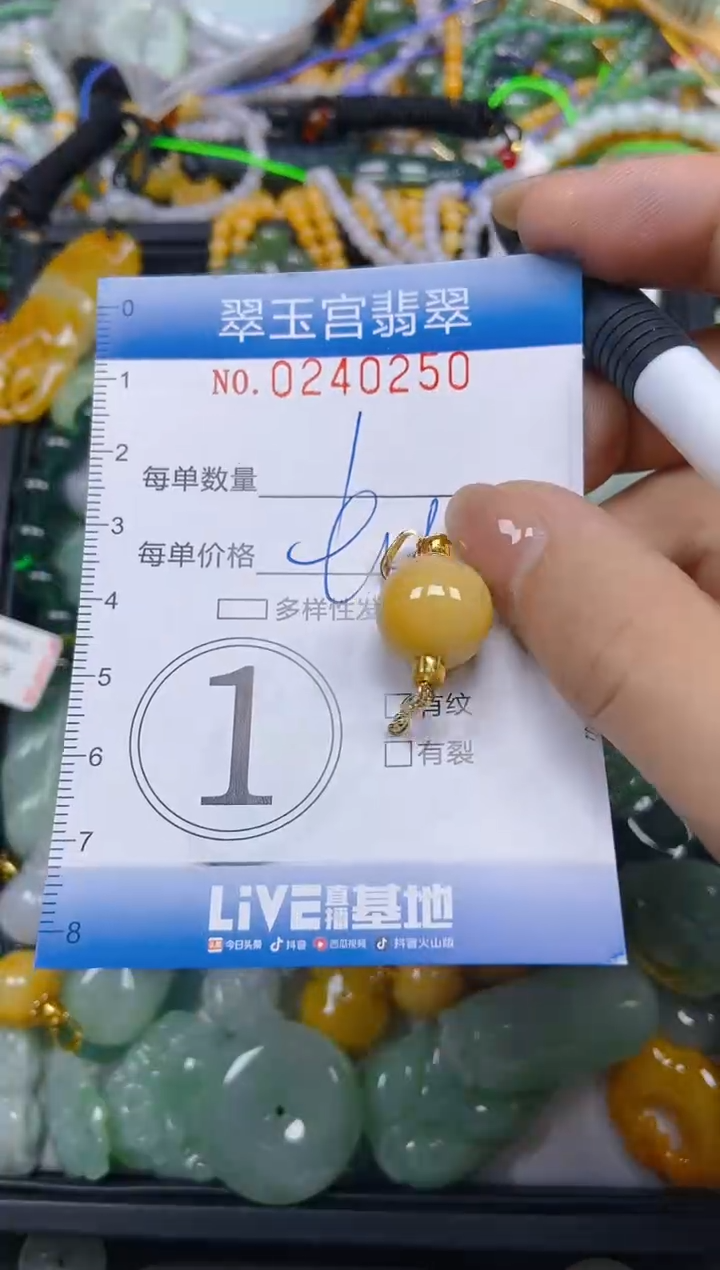 颈饰未镶嵌翡翠闪购C0240250