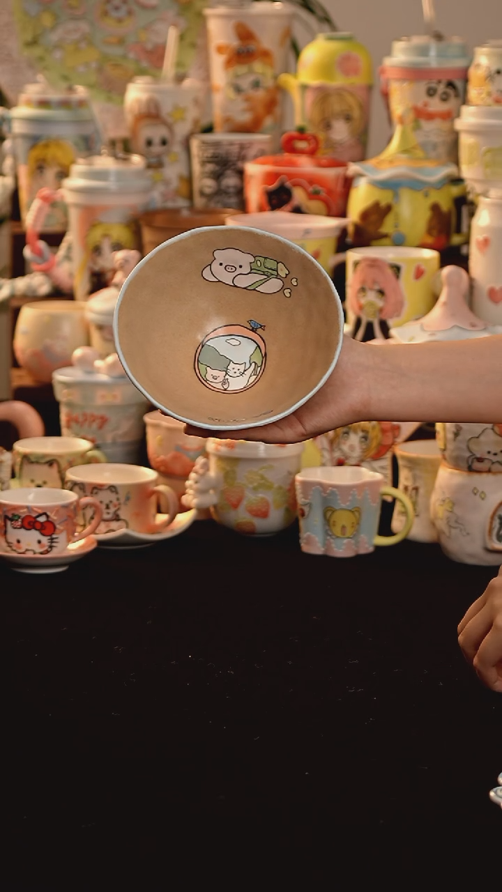 其他景德镇釉下彩手绘设计师款陶瓷