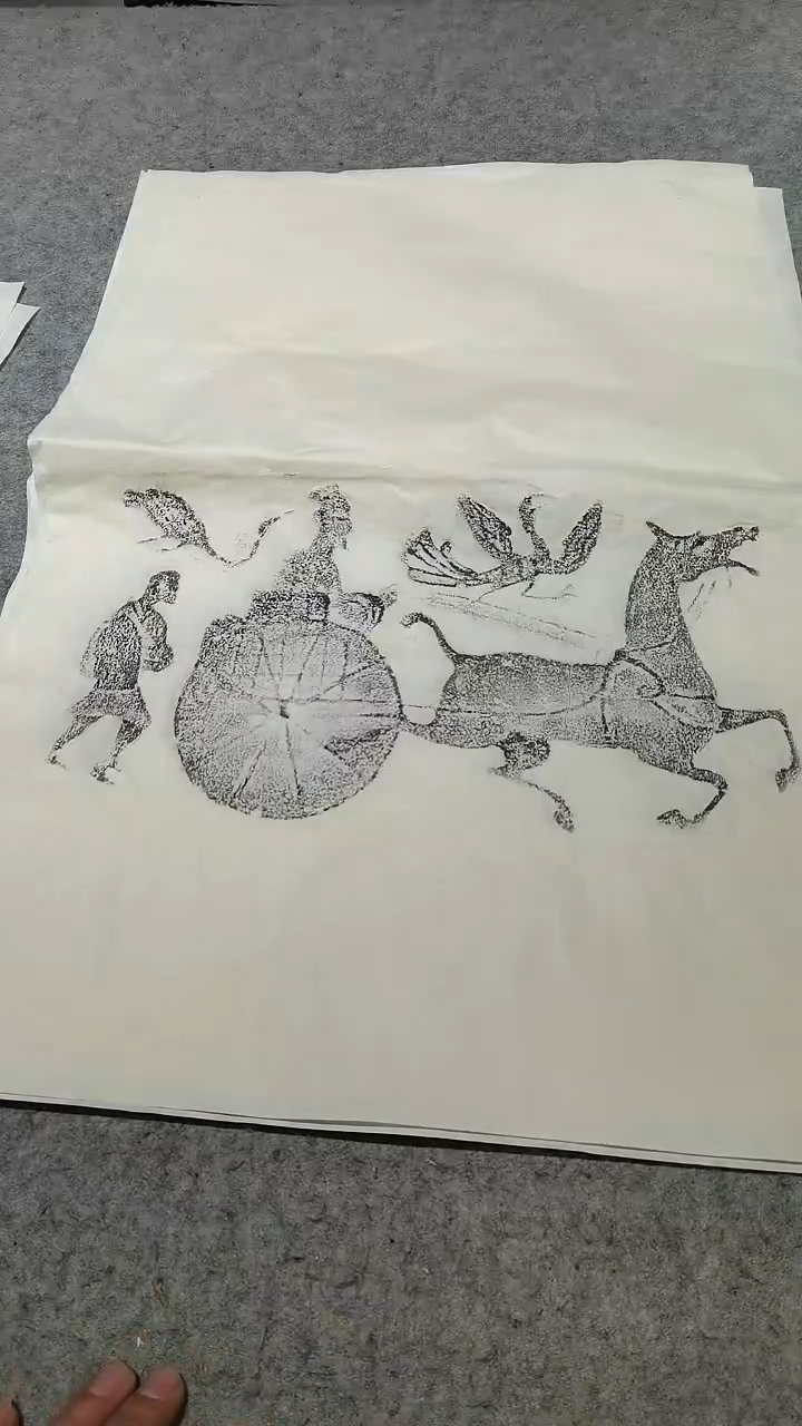 【闪购商品】昌化石印石车马出行