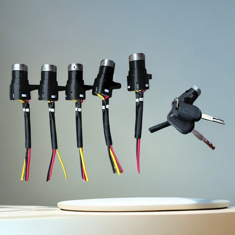 【20个装】多品牌原厂配套曲槽中头锁三线电动车曲槽小头锁