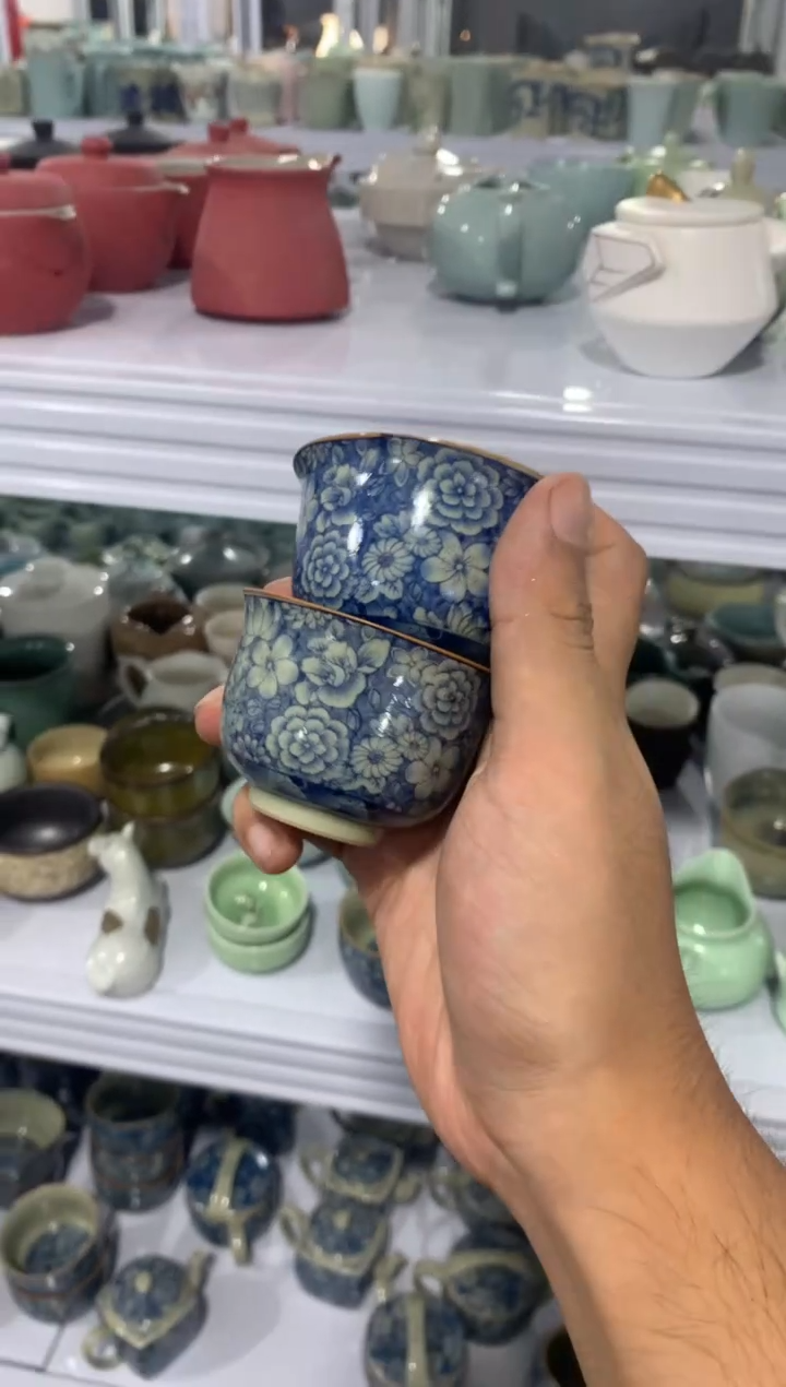 茶壶、盖碗、主人杯、客杯（轻轻微瑕介意勿拍）