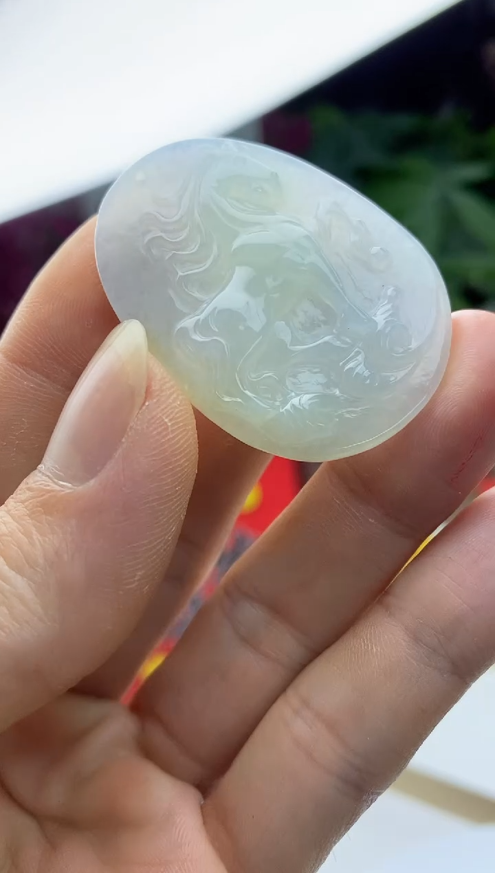 颈饰未镶嵌翡翠均****选1天然缅甸翡翠A货