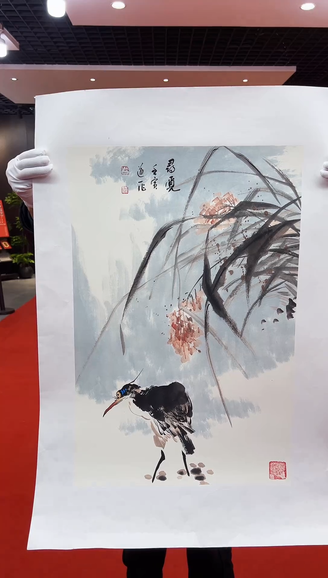 【闪购商品】国画道一老师亲笔绘画作品A7