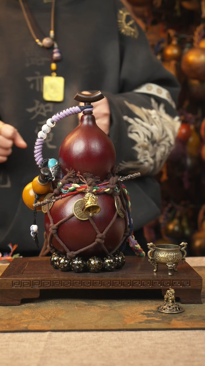 【闪购商品】108大漆葫芦一物一拍700ml