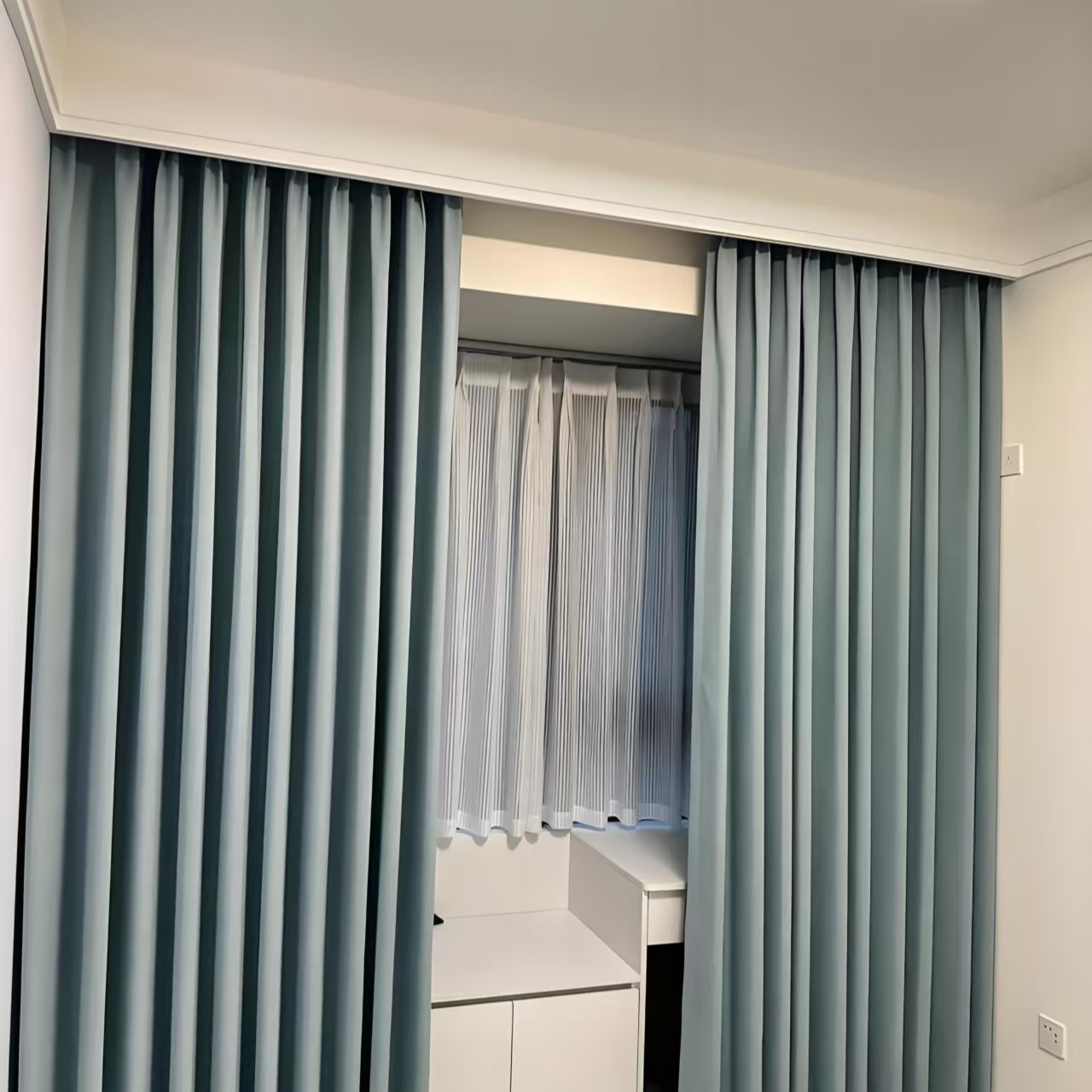 特价高端成品窗帘客厅处理全遮光高遮光微瑕，定制改尺寸不退