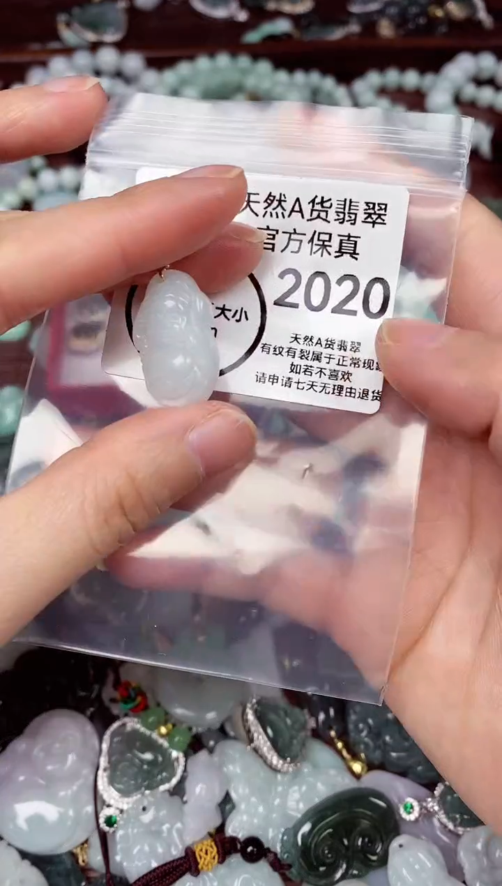 【闪购商品】翡翠颈饰未镶嵌天然A货翡翠2020