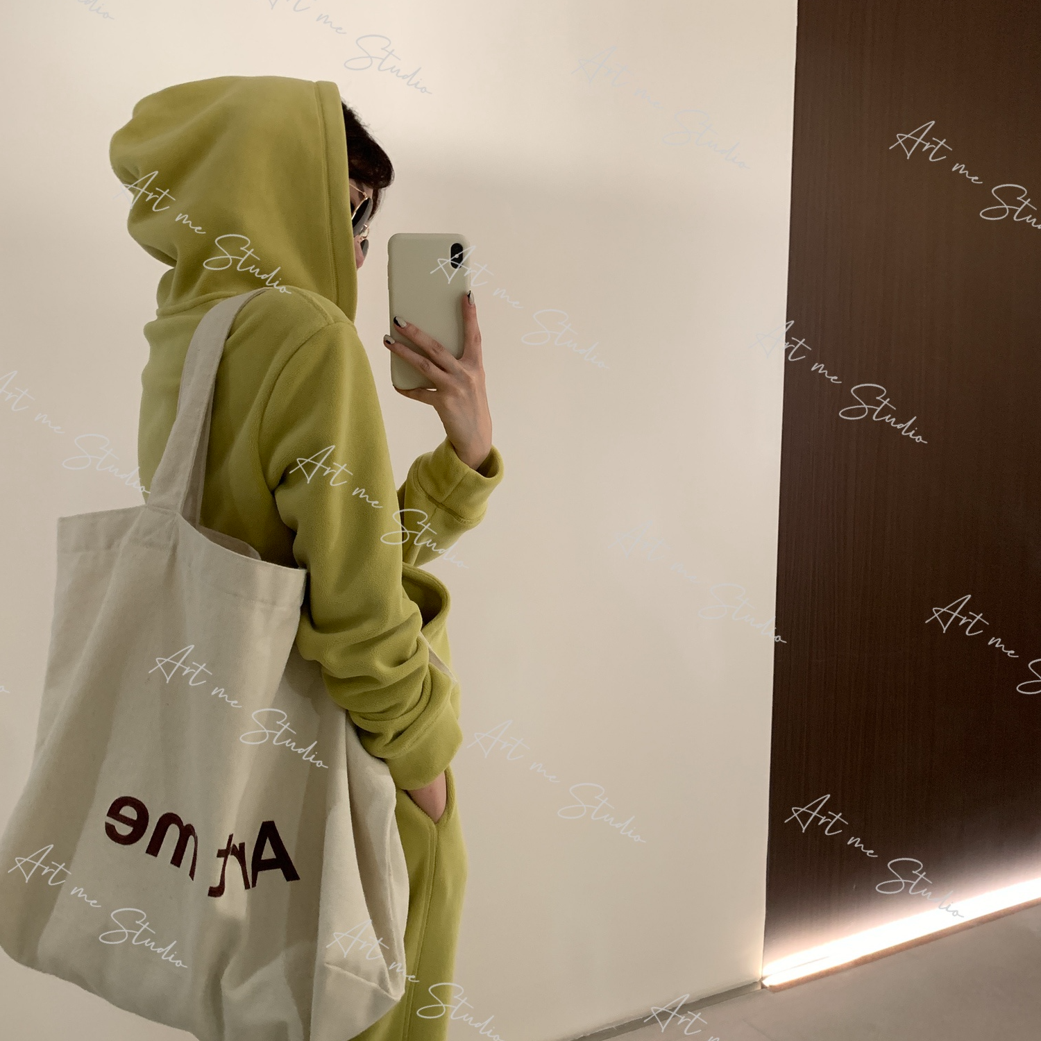 【ART ME】升级片穿加厚好打理温柔细腻光泽感两色套装w2143l1