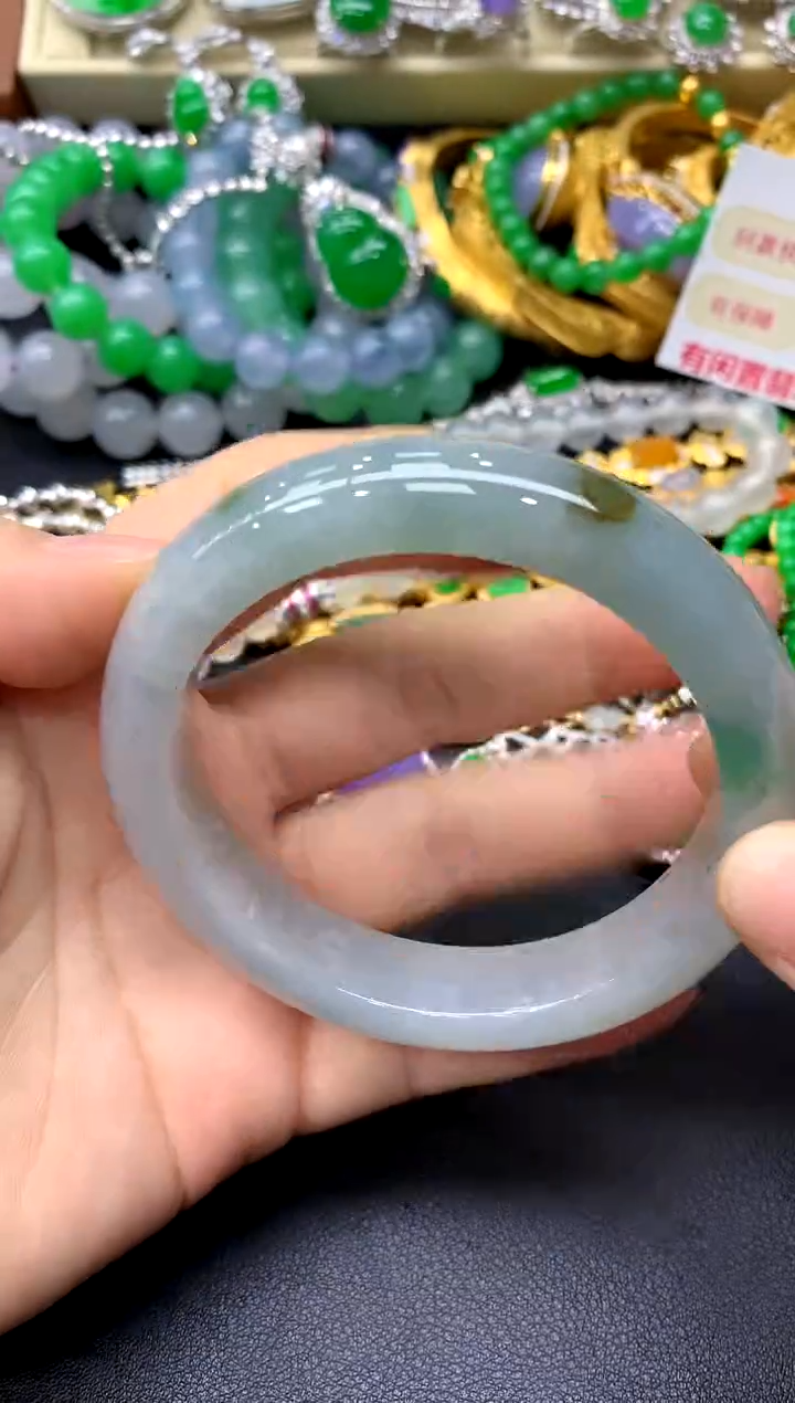 未镶嵌手镯翡翠246-中国好珍宝