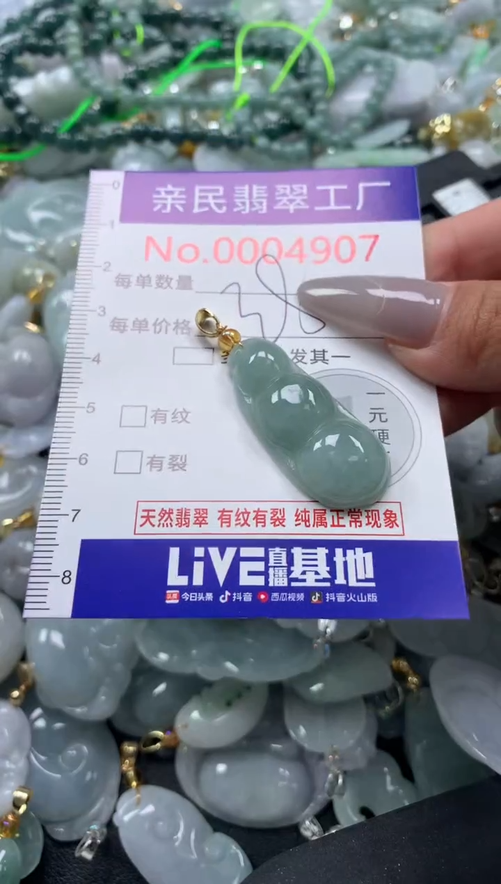 颈饰未镶嵌翡翠4907