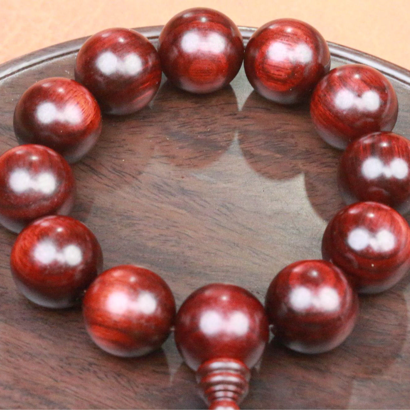 小叶紫檀2.0+佛手 12颗(无礼盒)K143