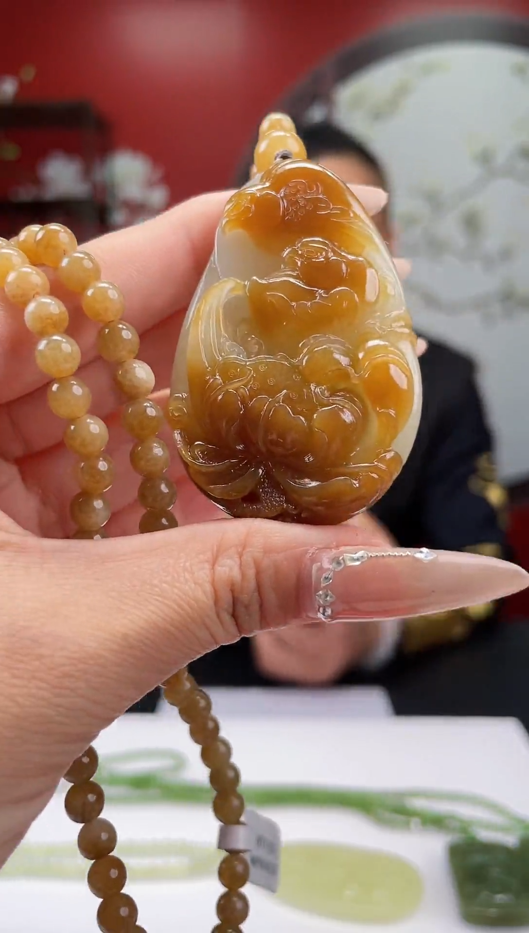 【闪购商品】定制和田玉Boss阳天然和田玉（拍一发一)