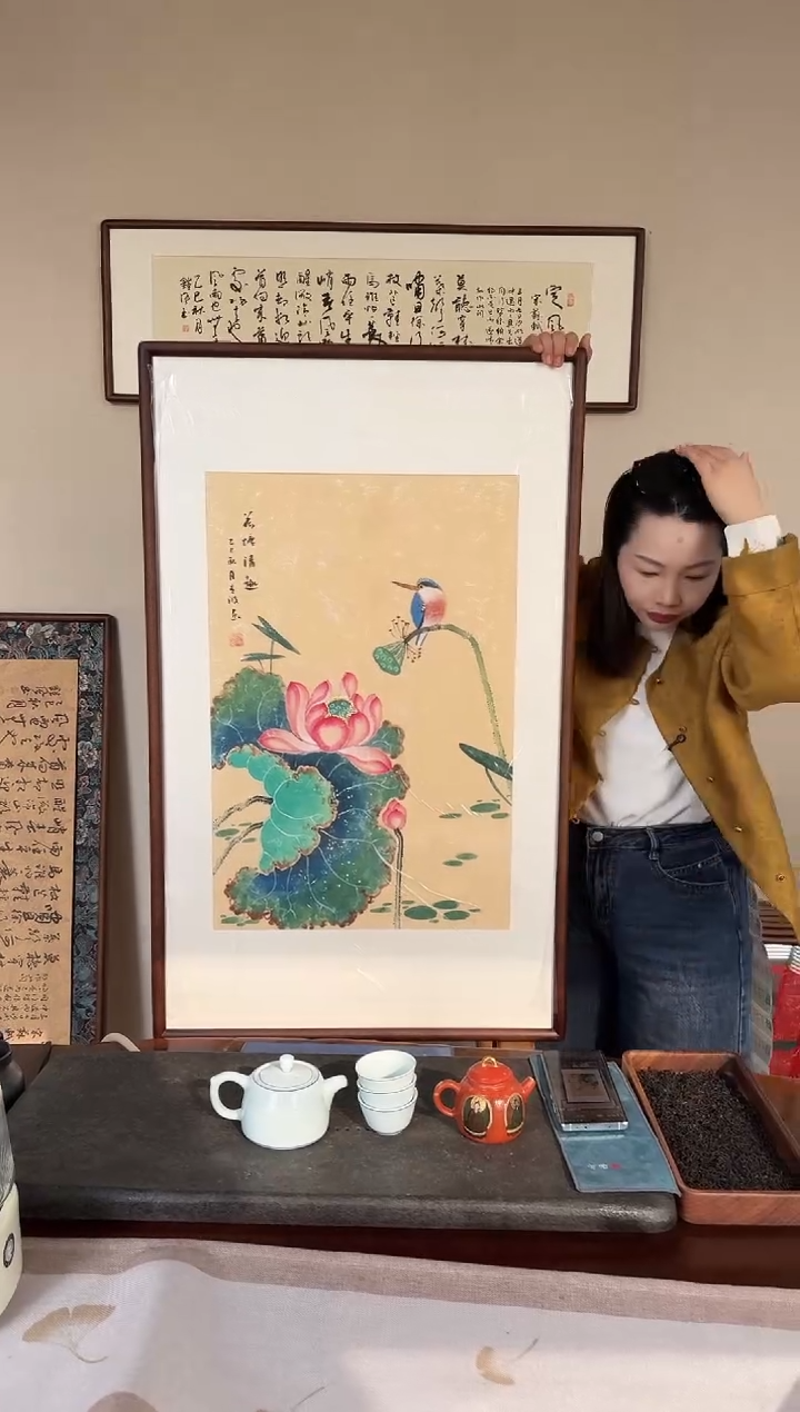 书法唐专波19-63*103尺寸手绘同款