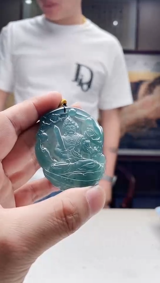 翡翠未镶嵌吊坠(不含链)多样性发其一66