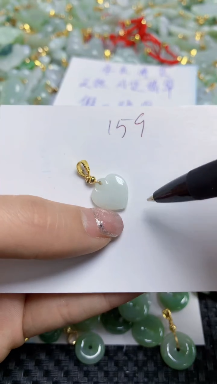 【闪购商品】翡翠颈饰合金天然A货翡翠