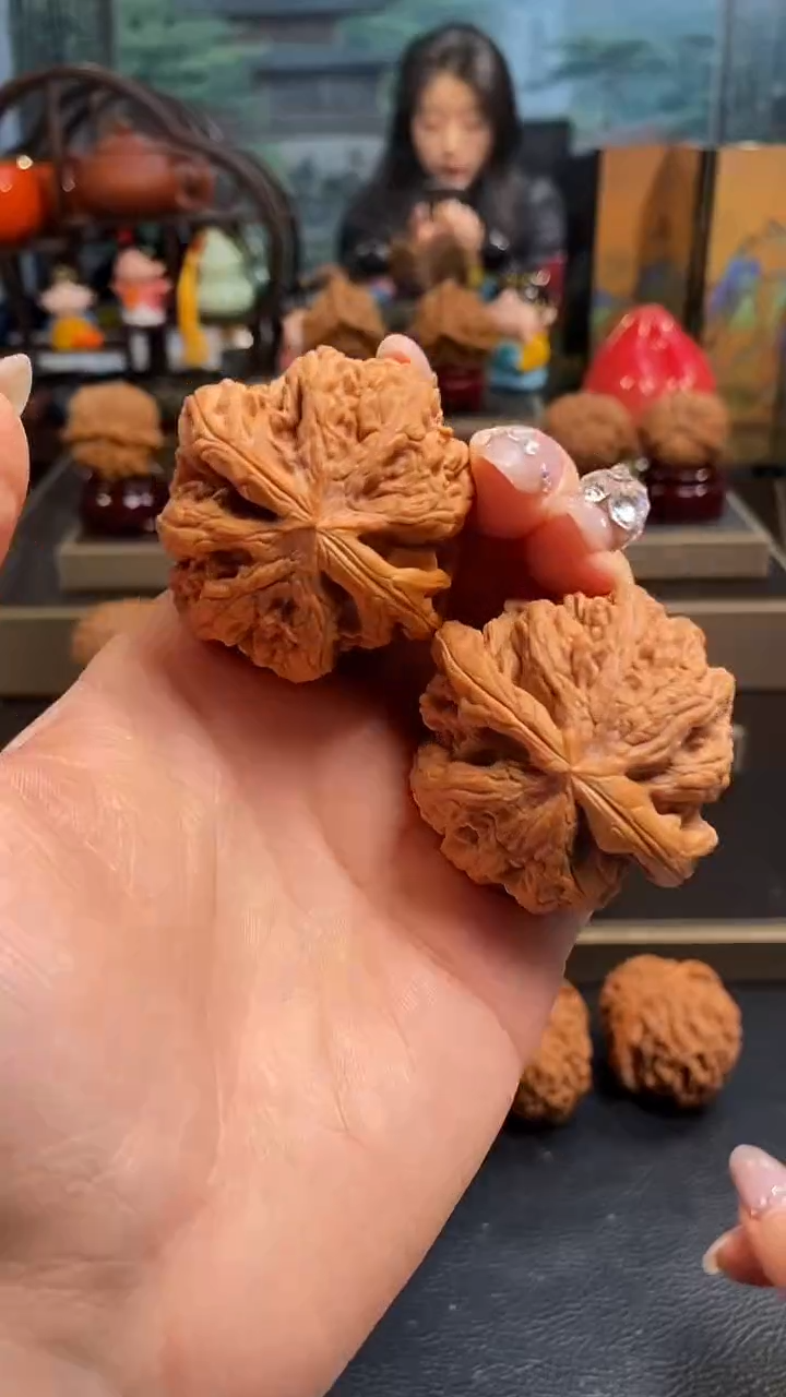 【闪购商品】文玩核桃吊坠K303大粗筋43