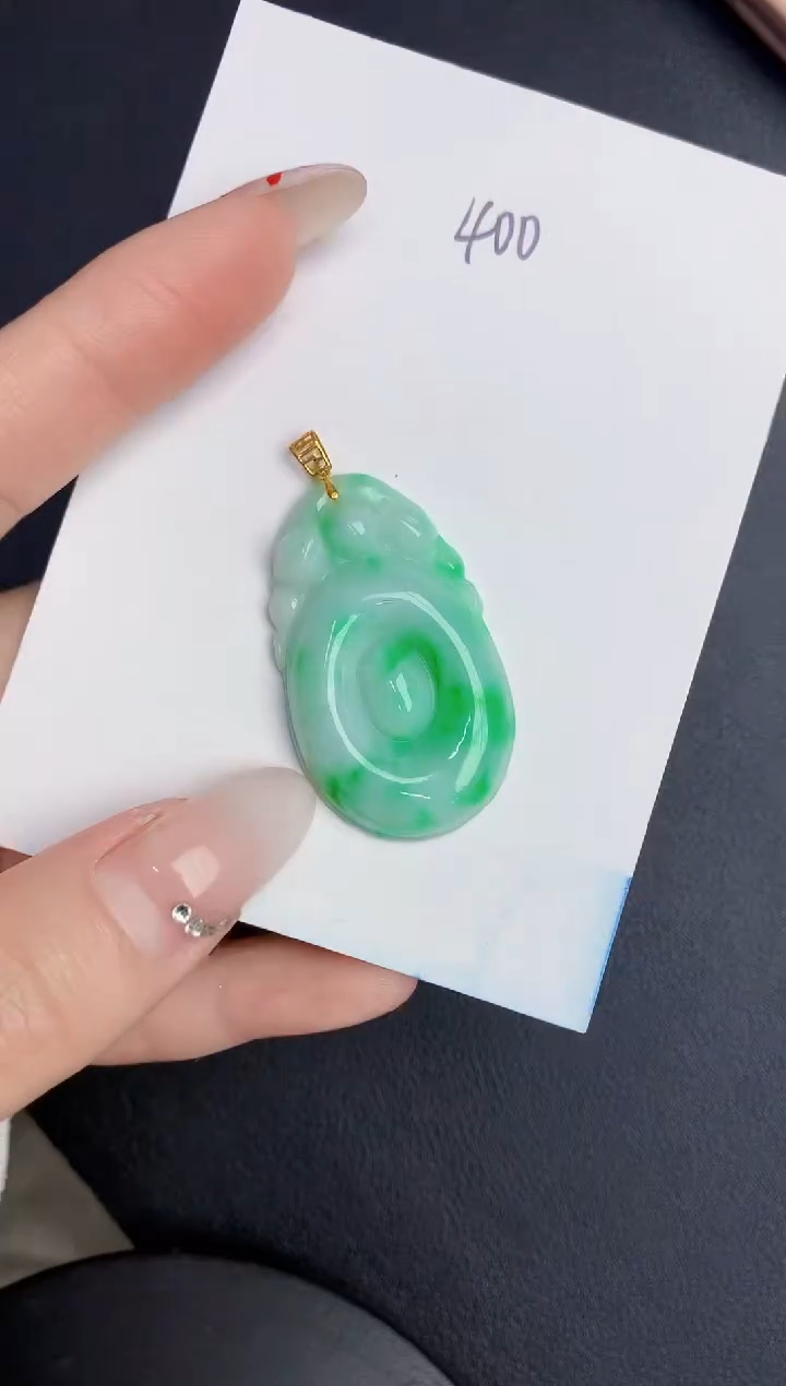 【闪购商品】翡翠颈饰18K金镶嵌000000000000