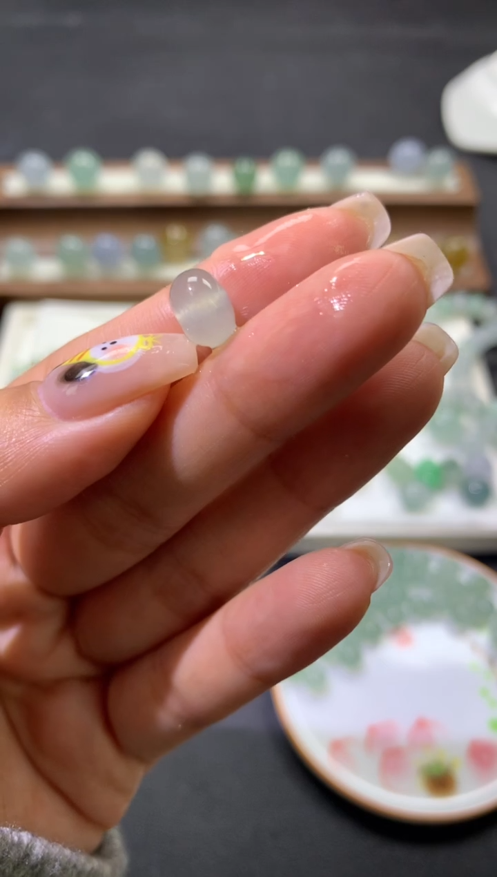 【闪购商品】定制翡翠未镶嵌卡9.1*6.4