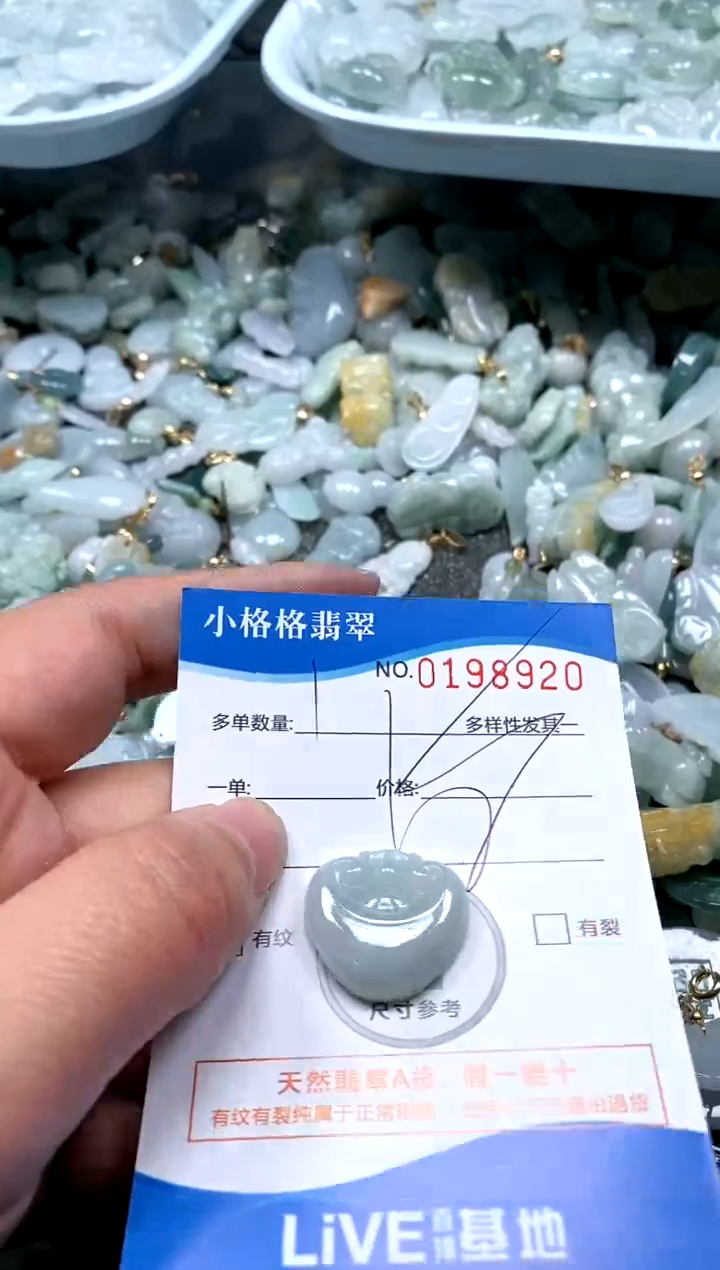 【闪购商品】翡翠颈饰未镶嵌闪购商品0198920