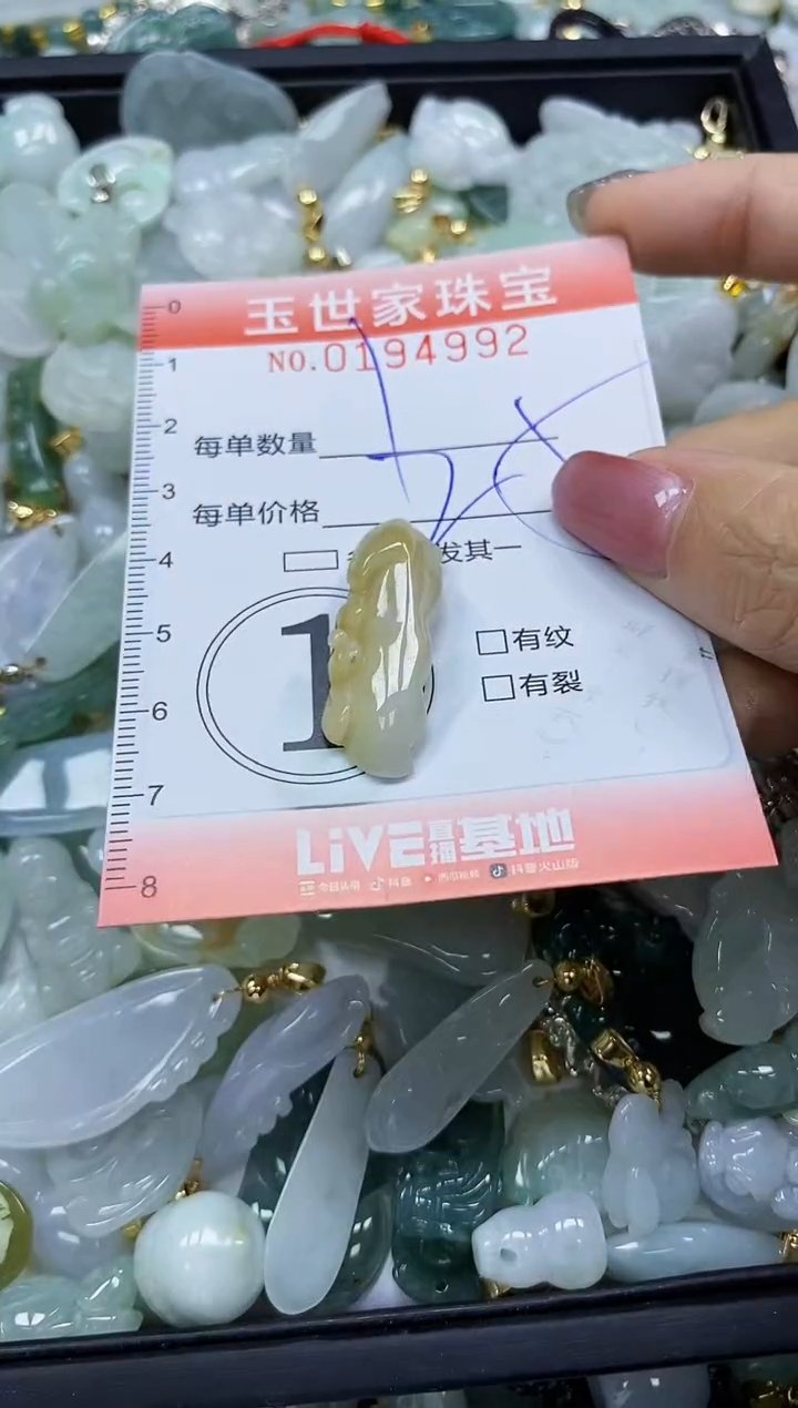 【闪购商品】翡翠颈饰未镶嵌闪购0194992