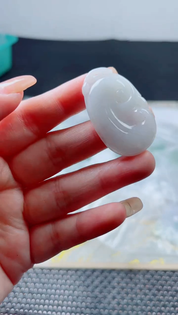 颈饰未镶嵌翡翠 翡翠