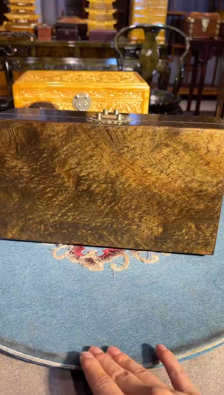 乌木类成套家具乌木首饰盒 18