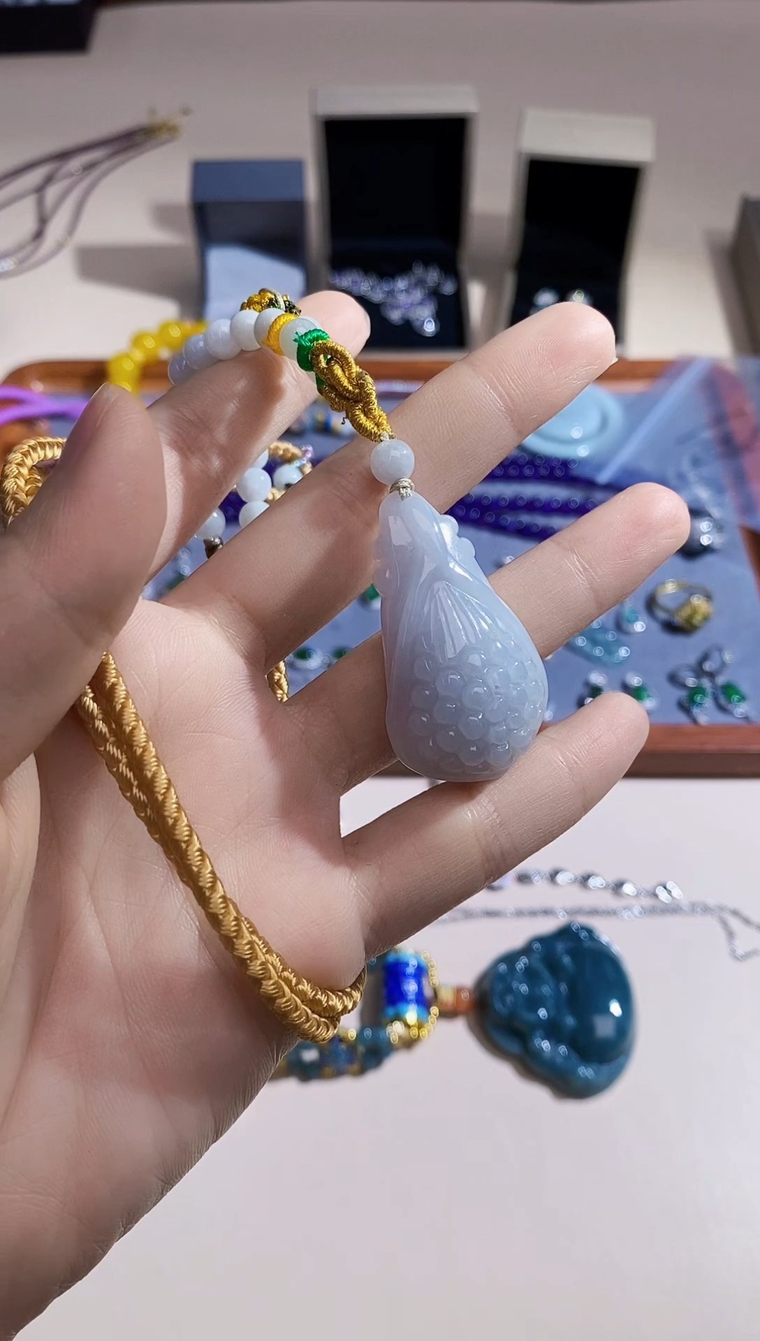 【闪购商品】翡翠颈饰未镶嵌多样性 发其一  【61】