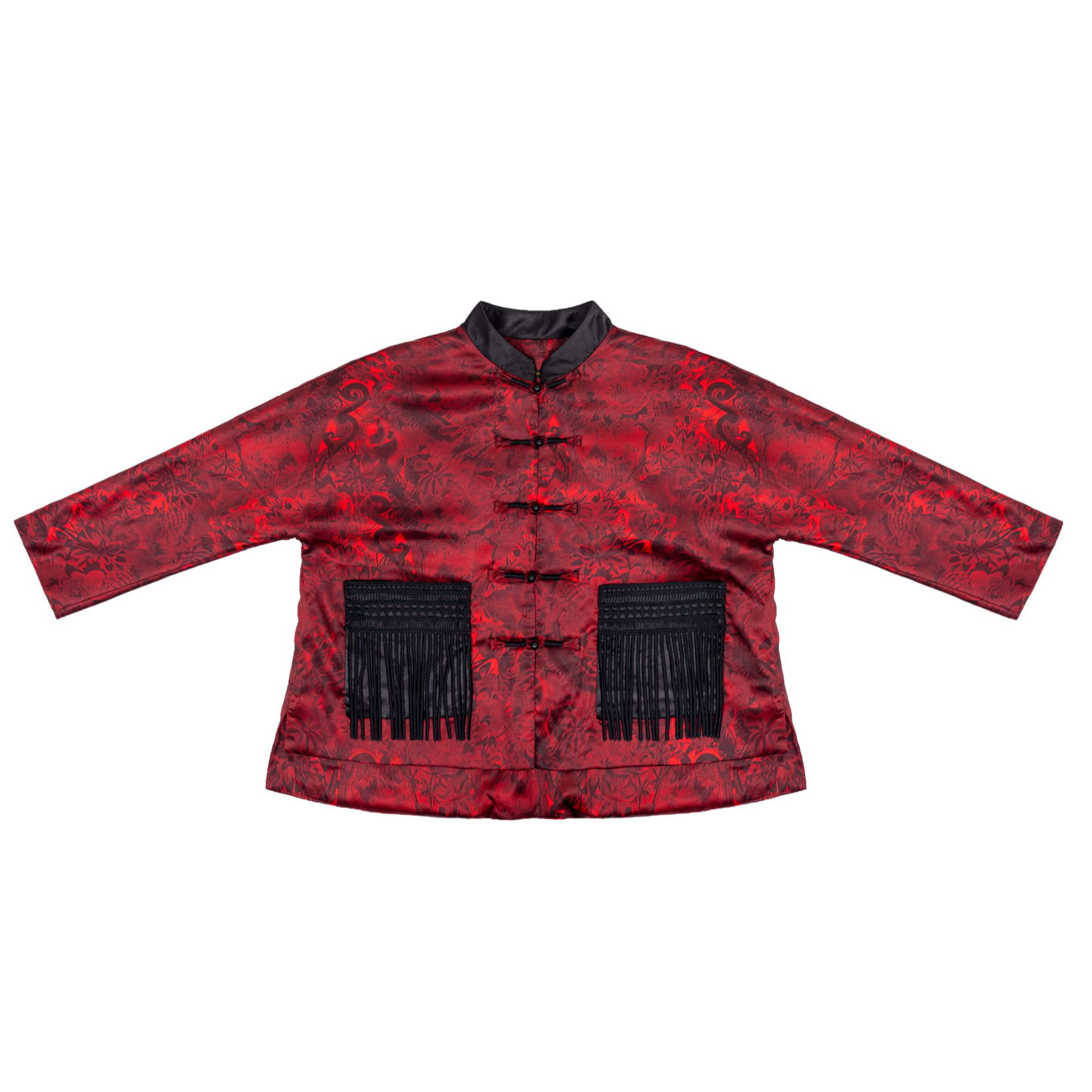 A朱总原创设计L24Y-4C120设计款薄棉外套