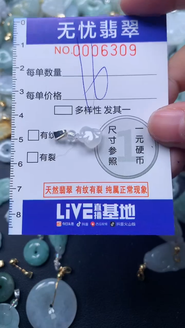 颈饰未镶嵌翡翠6309