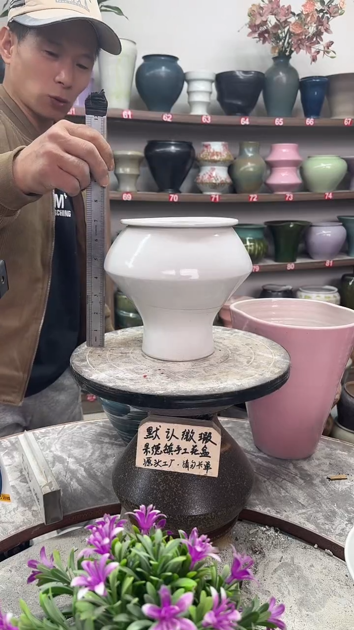 12-4-高18口13瑕-花盆