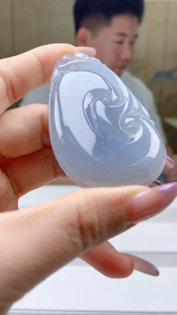 定制翡翠未镶嵌4917ty-毛货挂件75