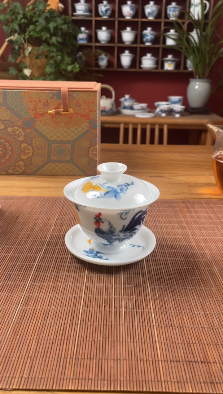 盖碗/杯群芳斋闪购链接（以闪拍图片为准）