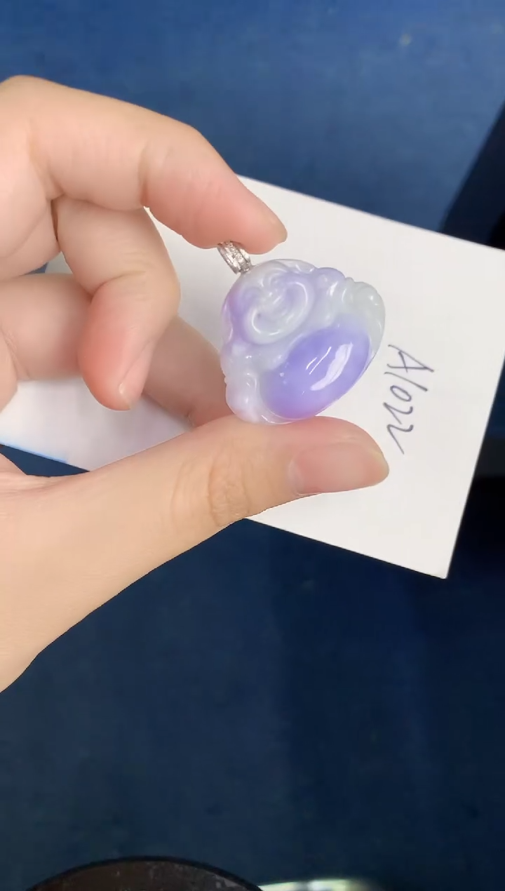 【闪购商品】翡翠颈饰18K金镶嵌0000000000