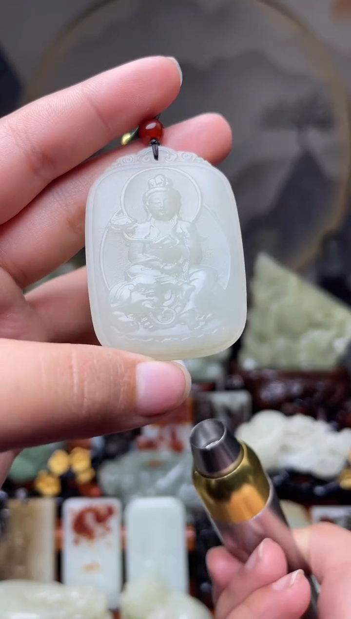 【闪购商品】和田玉吊坠未镶嵌71