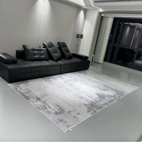 【孤品库存】客厅地毯极简法式轻奢奶油风家用大面积茶几垫子