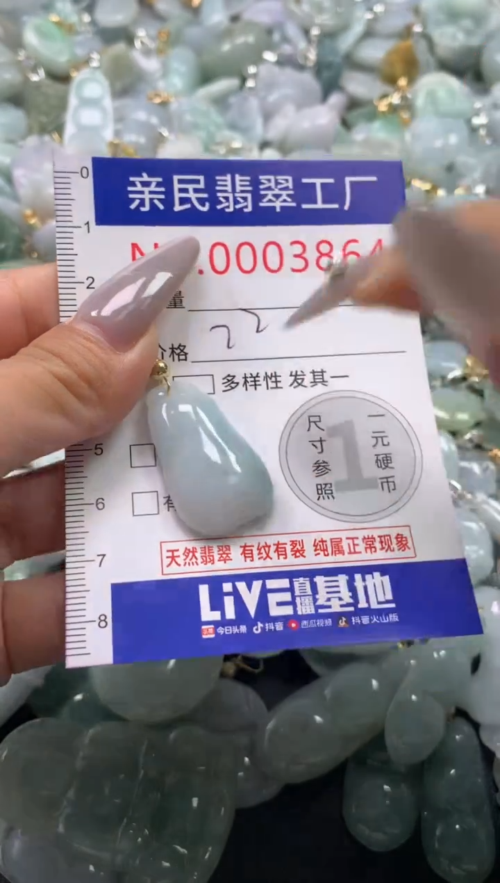 颈饰未镶嵌翡翠3864