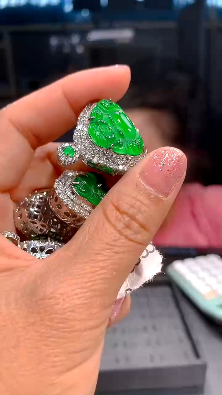 定制翡翠未镶嵌121定制翡翠-多样性发货（发其一）