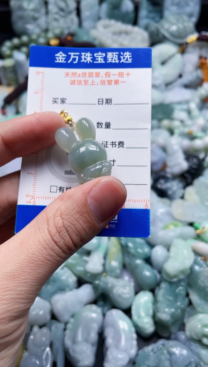 翡翠未镶嵌颈饰天然翡翠a货