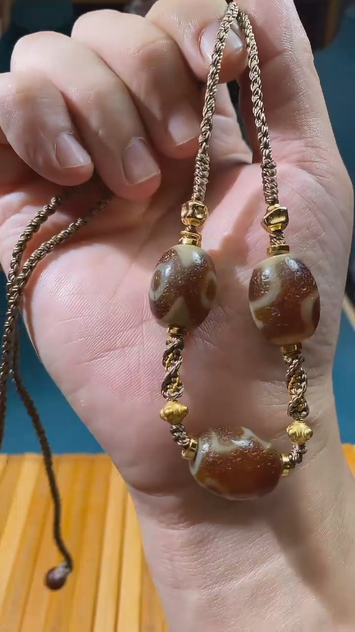 玛瑙/玉髓颈饰未镶嵌C07376多样性发一