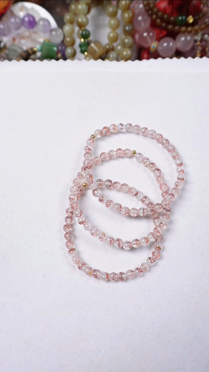 银S925镶嵌手链水晶多样性发一