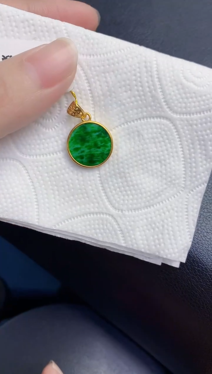 颈饰未镶嵌翡翠天然翡翠缅甸A货