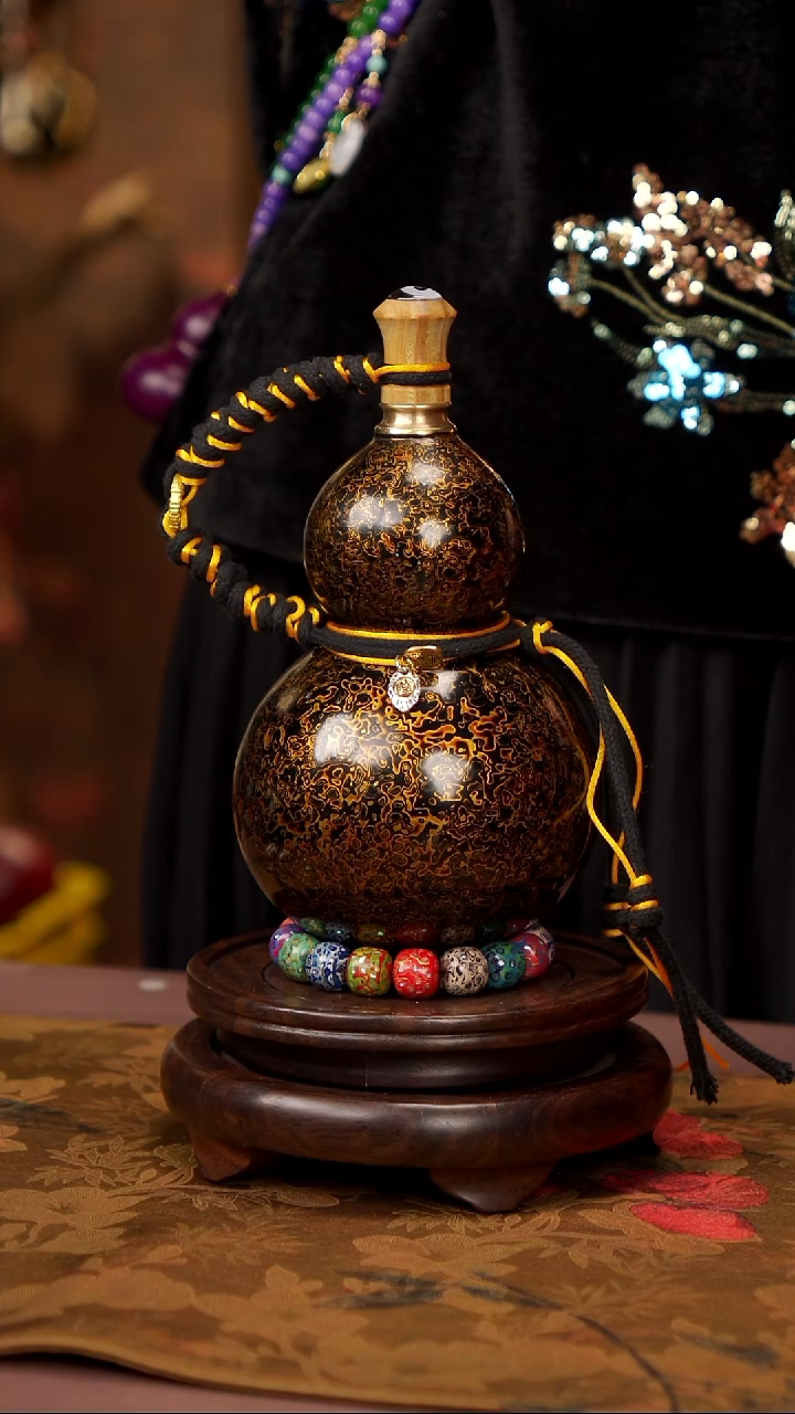 【闪购商品】360易林大漆酒葫芦------458